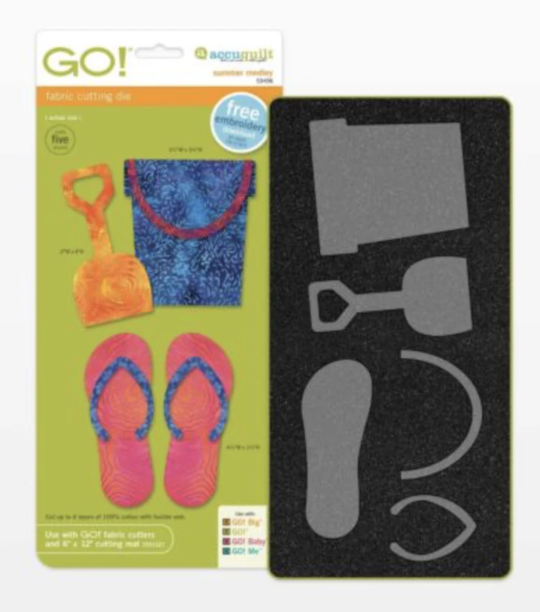 GO! Summer Medley Die 55496
