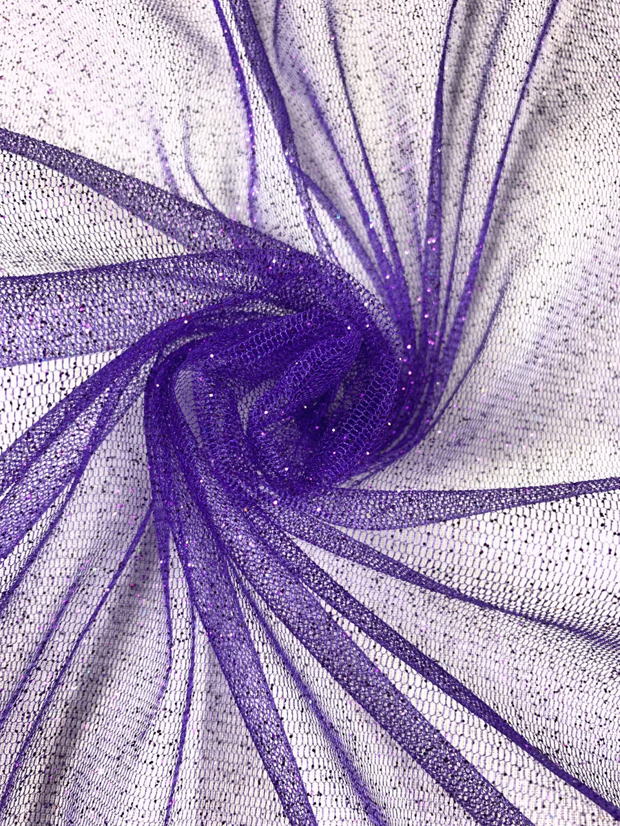 Polyester Glitter Tulle
