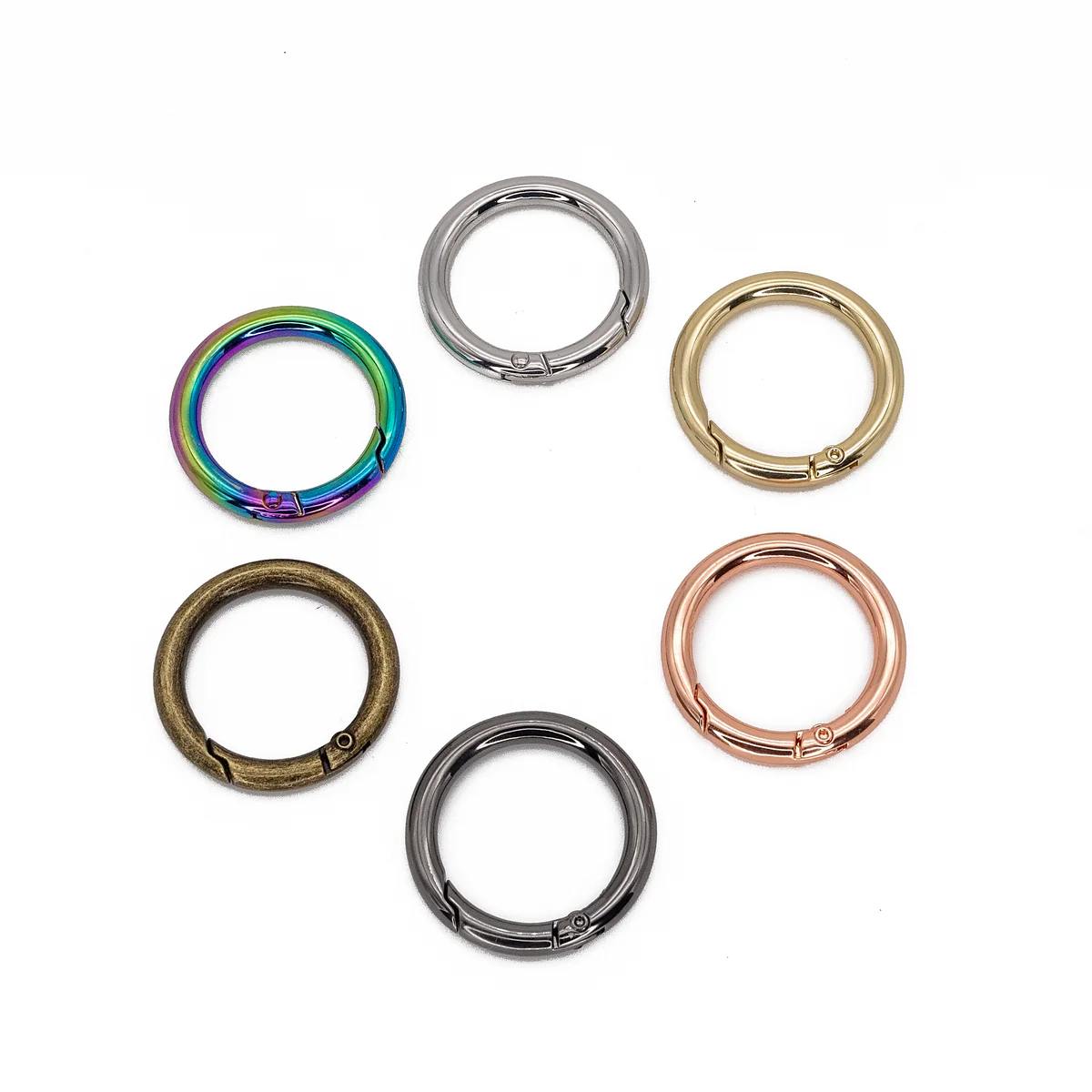 28mm Spring Gate Rings - Set of 2