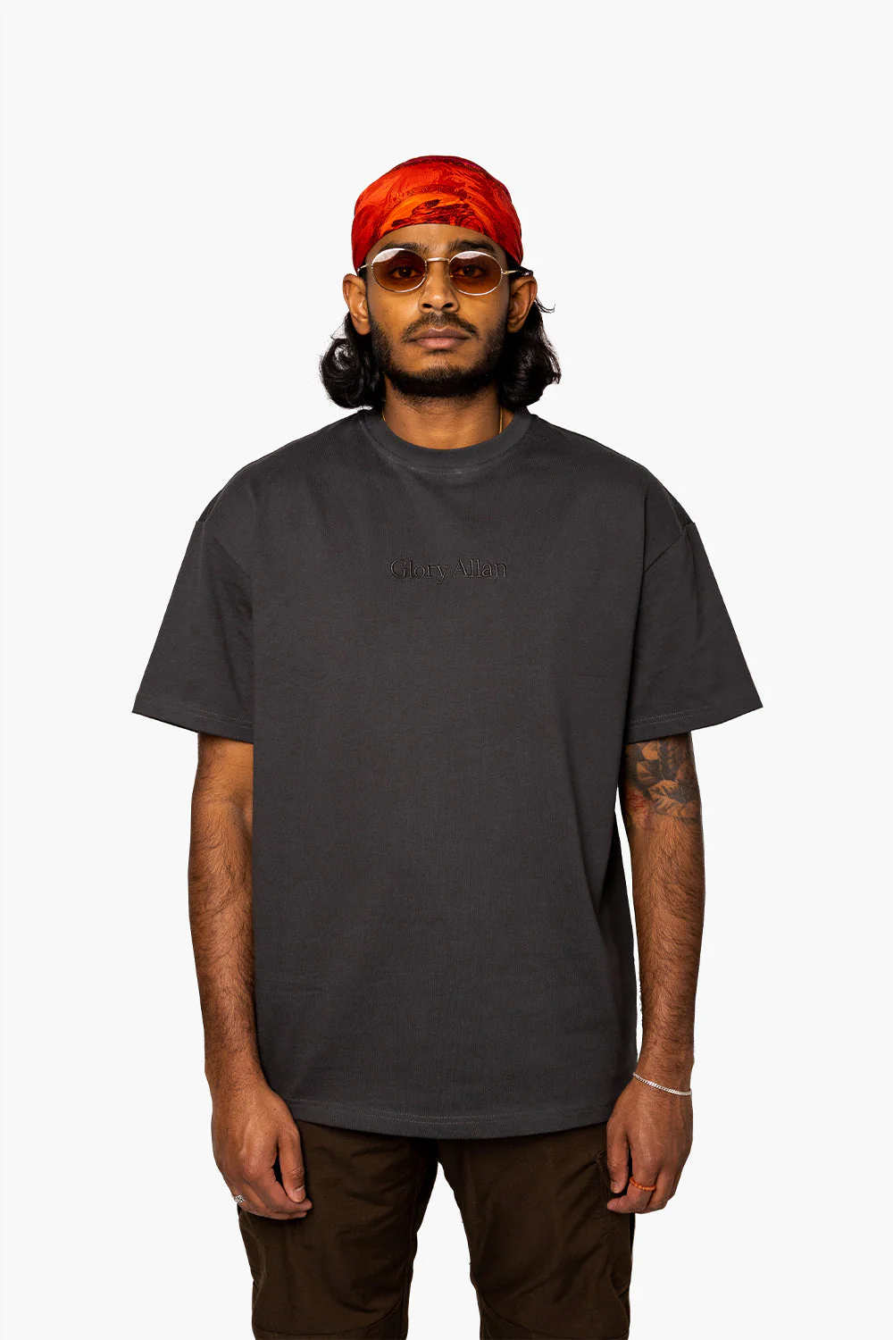 Grey Boxy Tee