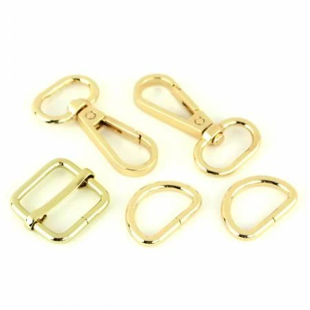 Gold Basic Hardware Set Level 3 3/4"