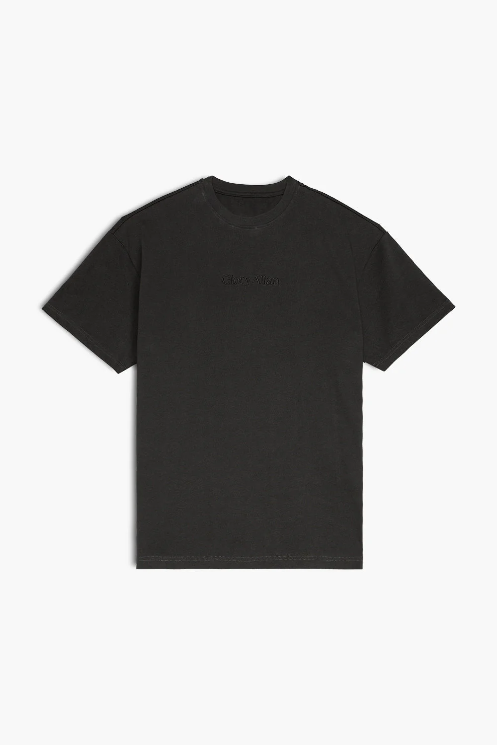 Black Boxy Tee