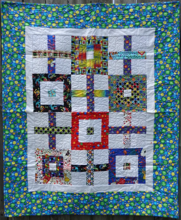 Gridlock - - Finished Quilt