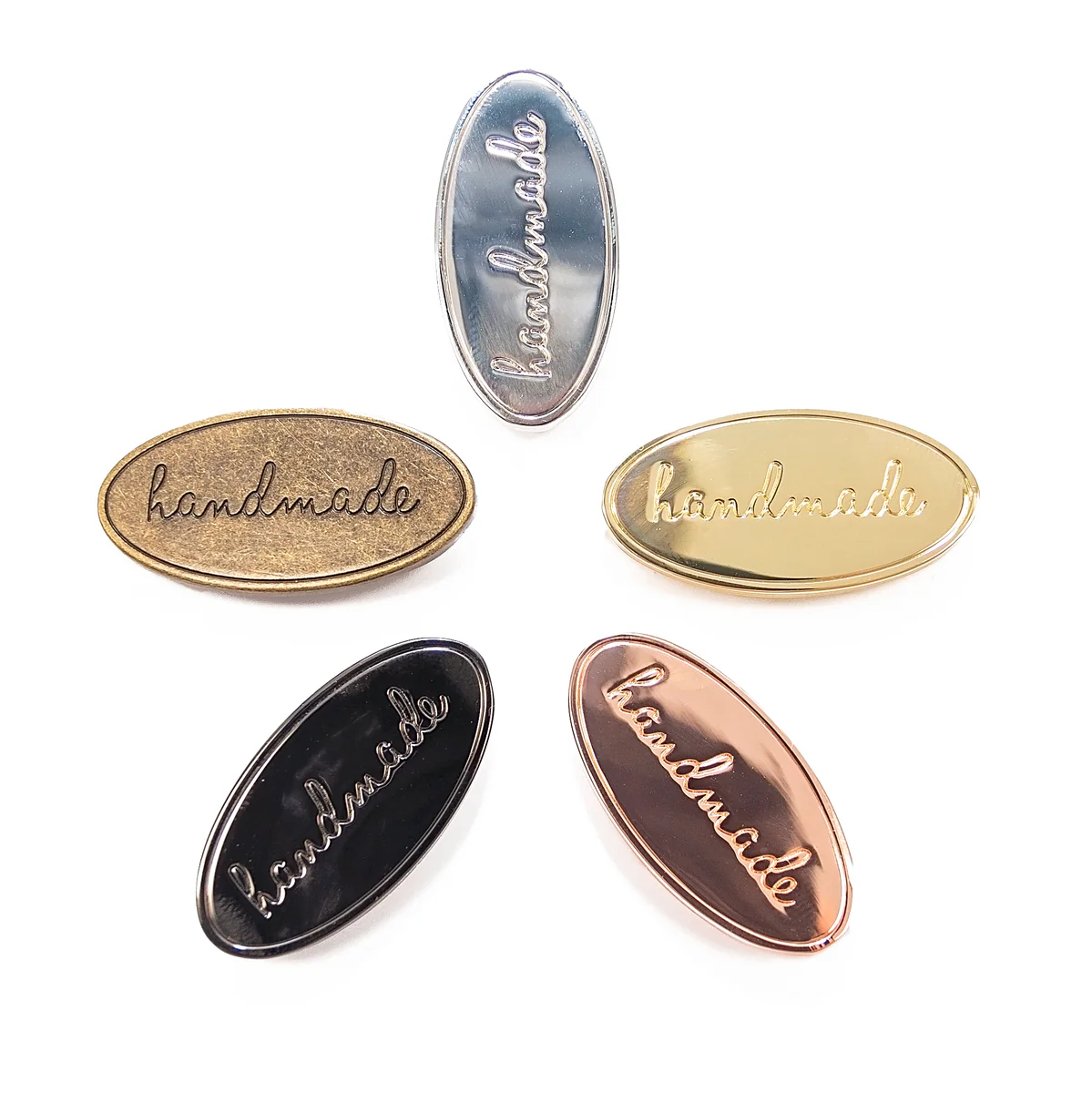 Handmade Bag Tag Labels - Set of 2