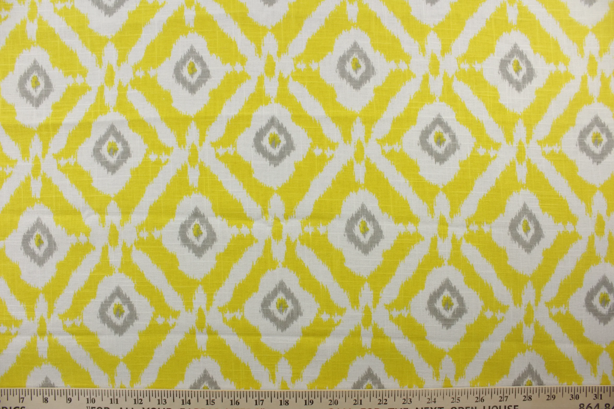 Tobi Fairley Murphy Fabric in Yellow