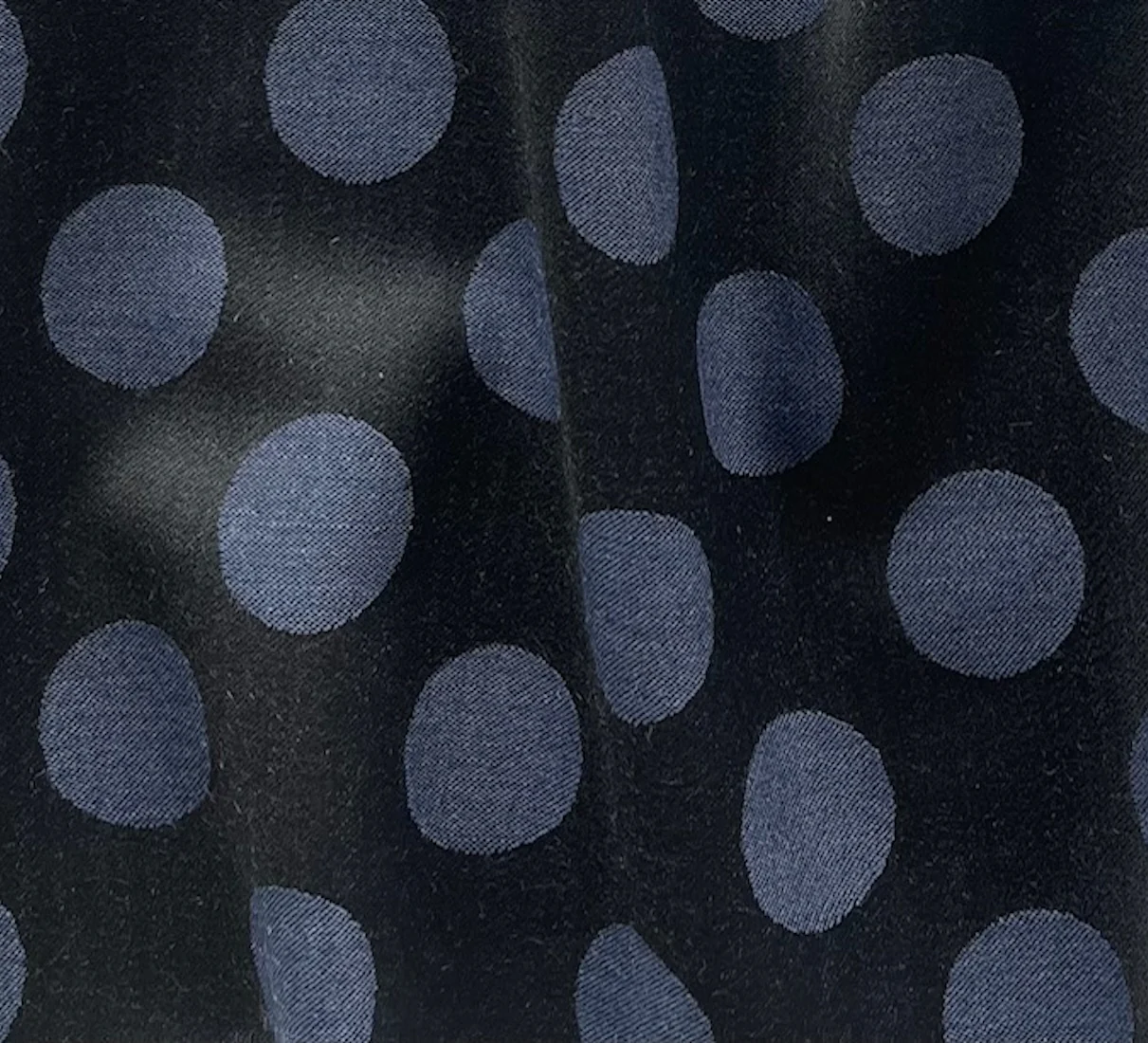 Chic Black & White Micro Hounds-Tooth Cotton Suiting (Made in Italy)