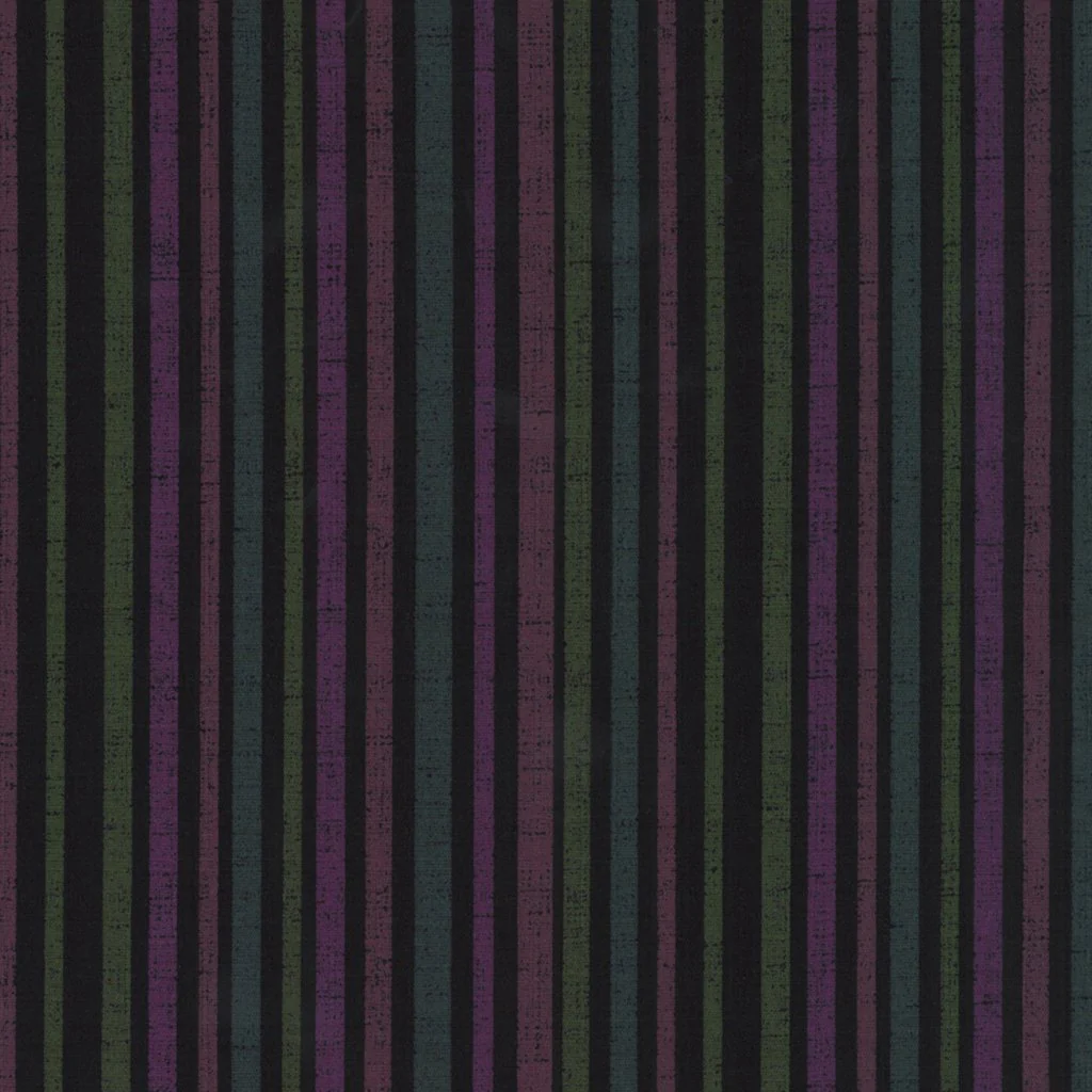Cotton Dobby in Grunge Stripes