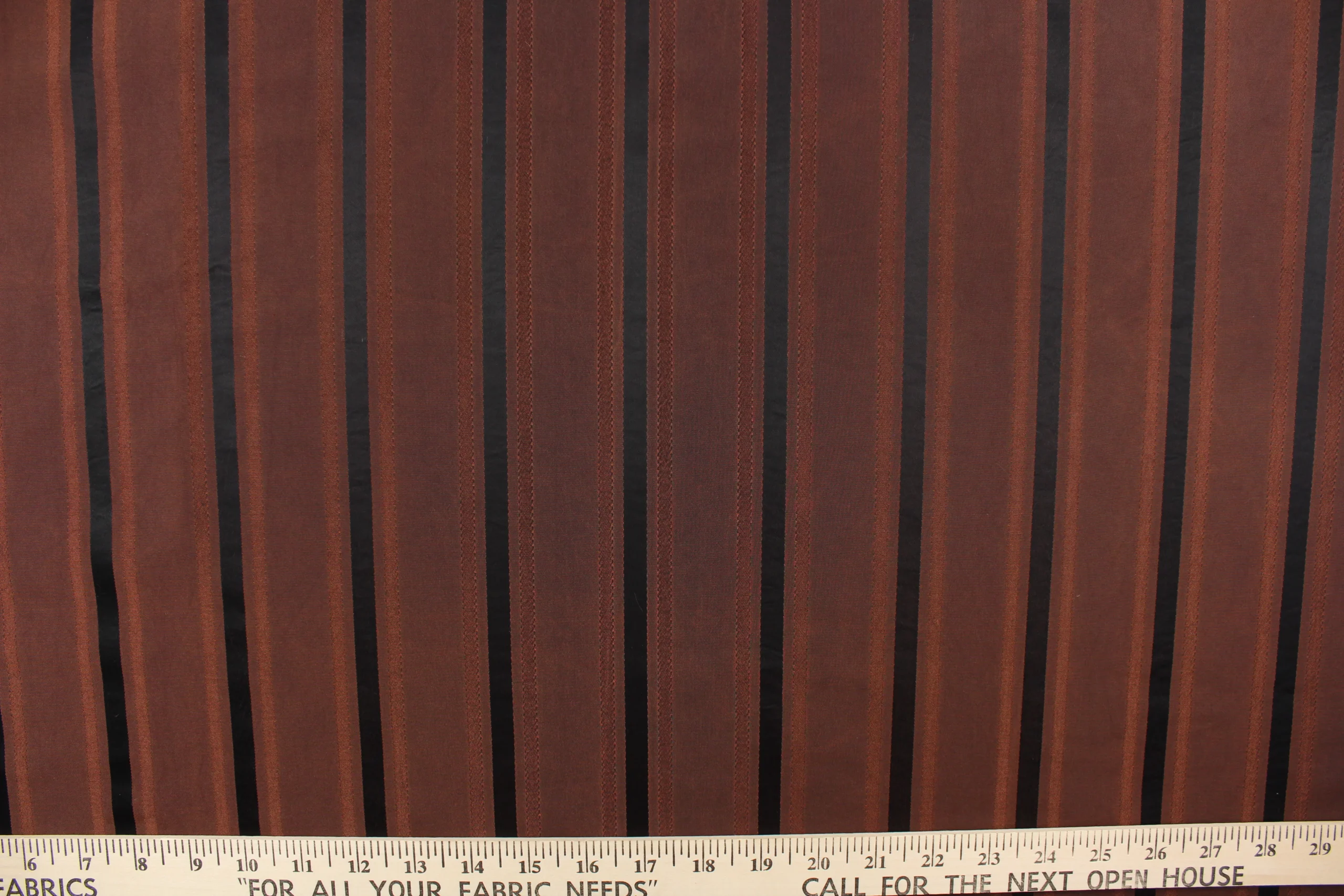 Yarn Dye Stripe Warwick in Russet