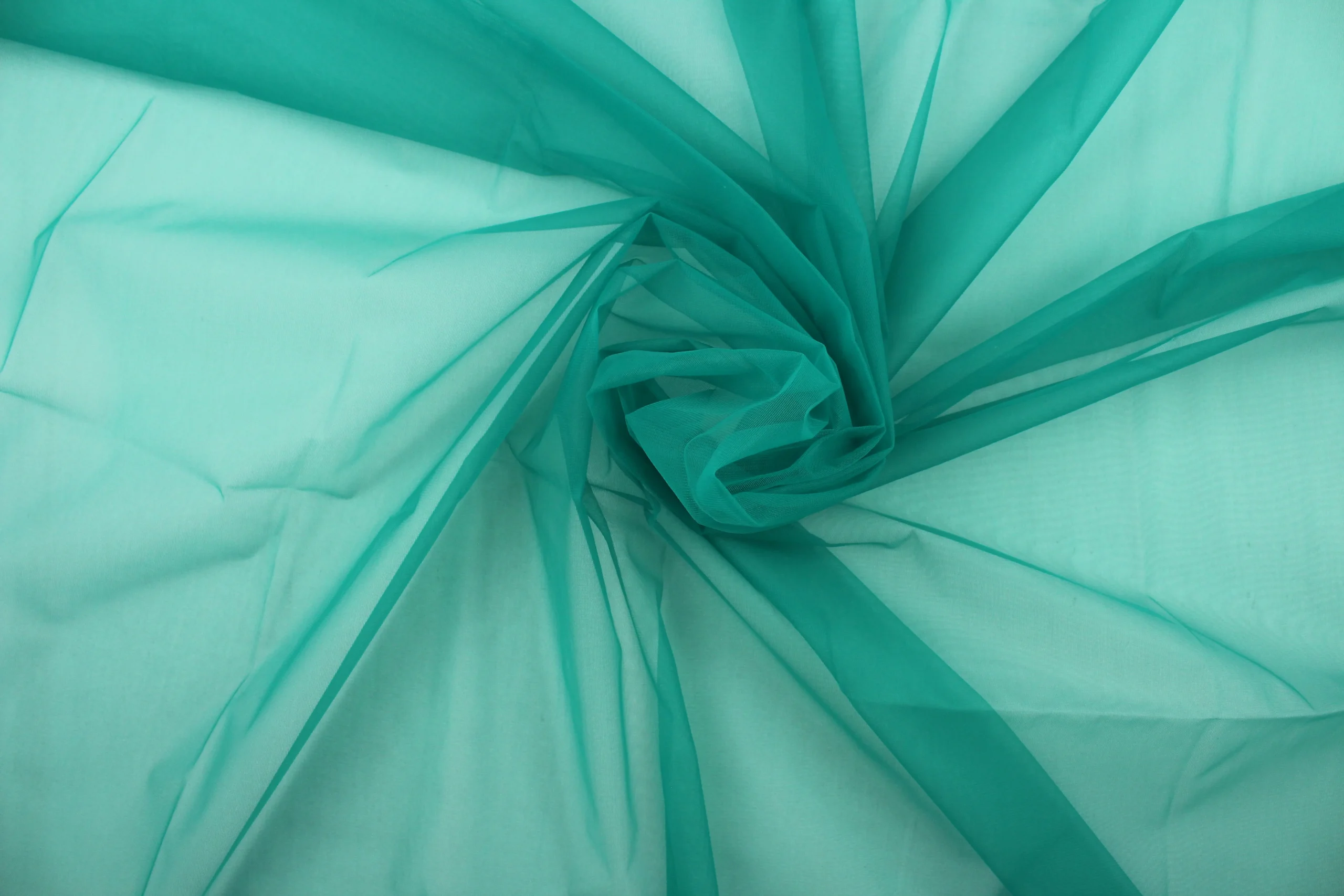 15 Denier Tricot Fabric in Emerald Green