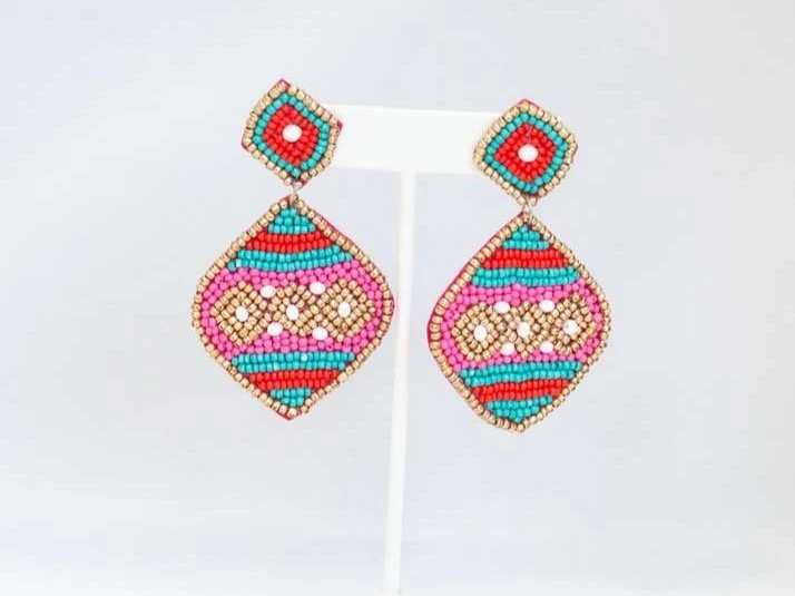 Eclectic Beaded Earrings