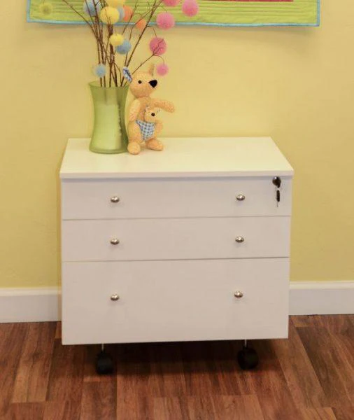 Joey White Ash Kangaroo Sewing Cabinet