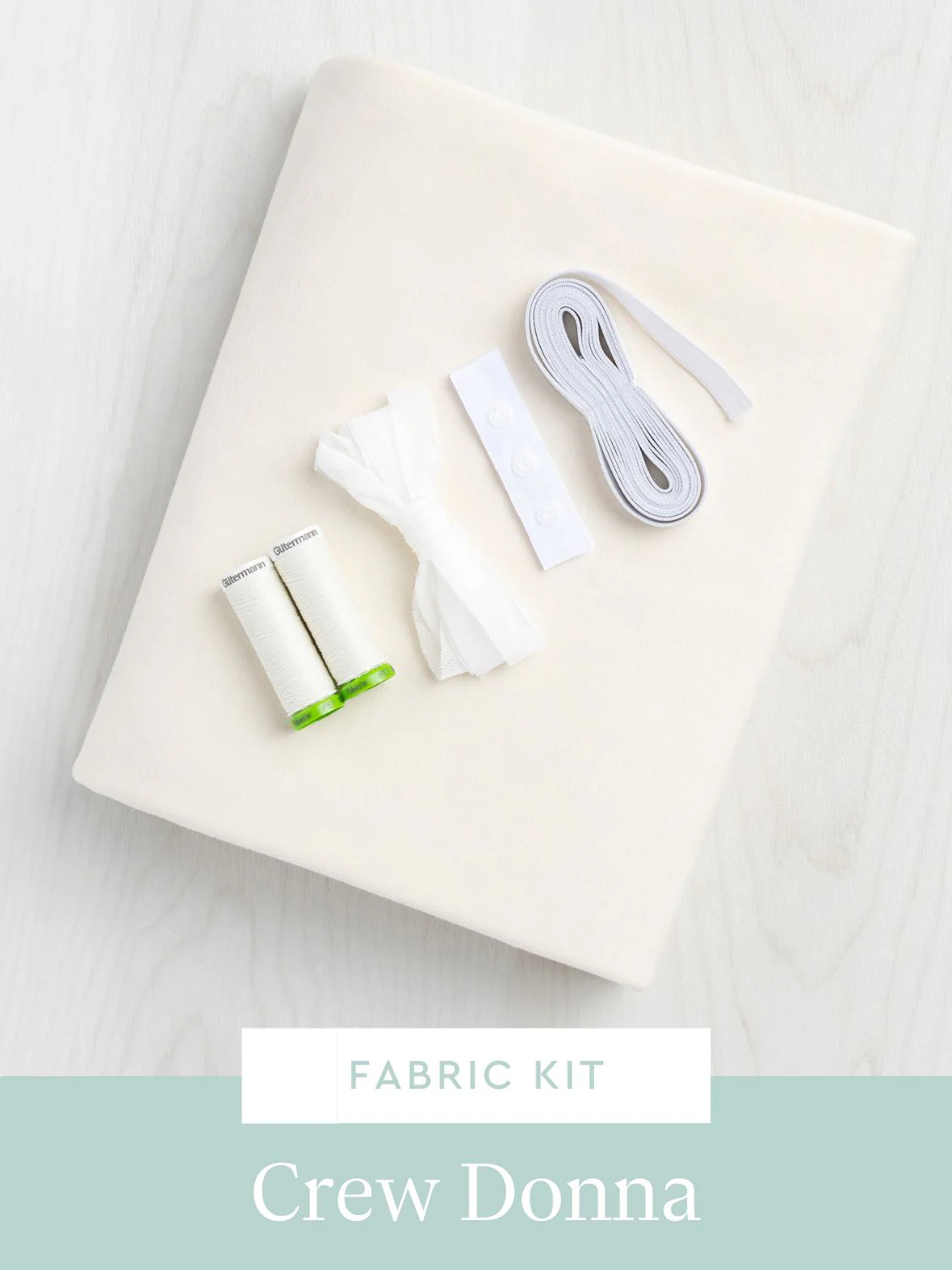 Donna Bodysuit Kit | Cream Organic Cotton Spandex Jersey