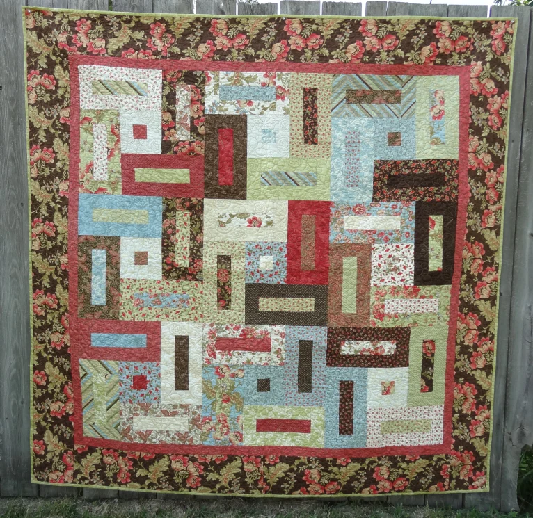 Keyholes - - Finished Quilt