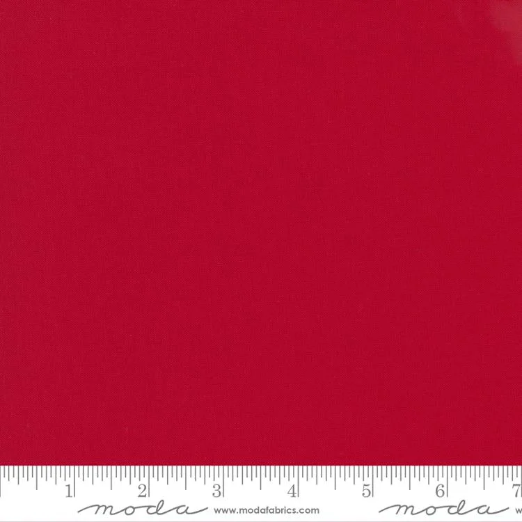 Bella Solids Christmas Red – 100% Quilting Cotton Fabric by the Yard