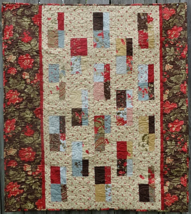 Leftovers - - Finished Quilt