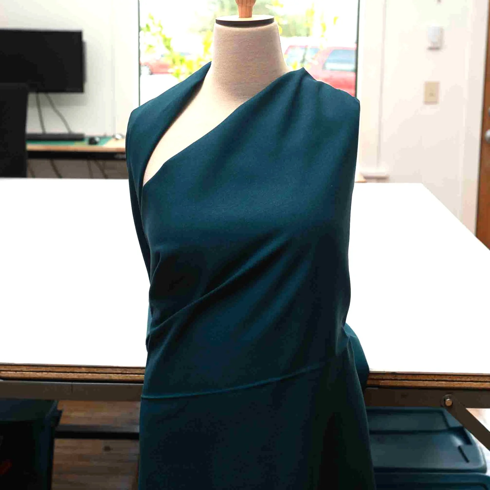 Linen - Laundered - in Teal