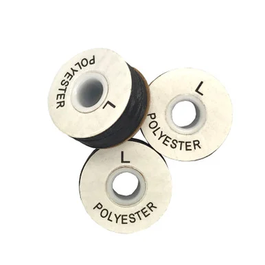 Sew Smooth - Style L, Polyester Bobbins - 12 Pack (Black)