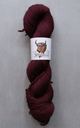 Bear Paw Sock - The Farmer's Daughter Fibers