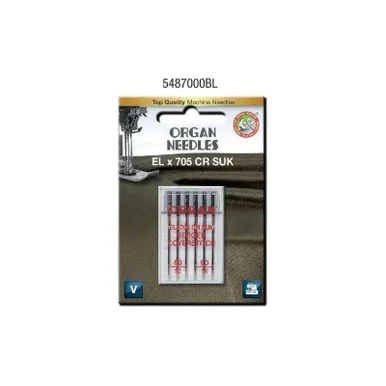 Organ - EL x 705 Needles - Assorted Sizes - 5Pk