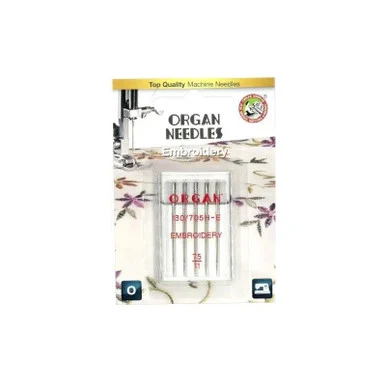 Organ - Embroidery Needles - 75/11 - 5Pk