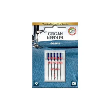 Organ - Jeans Needles - 110/18 - 5Pk