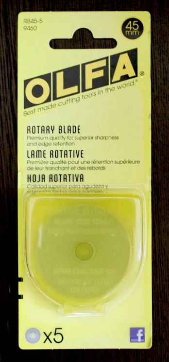 OLFA 45mm Replacement Blade 5p