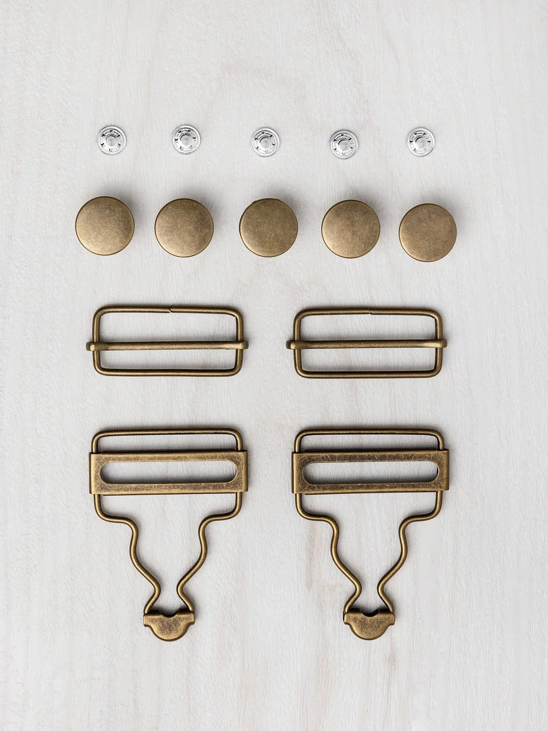 Overalls + Dungarees Hardware Kit