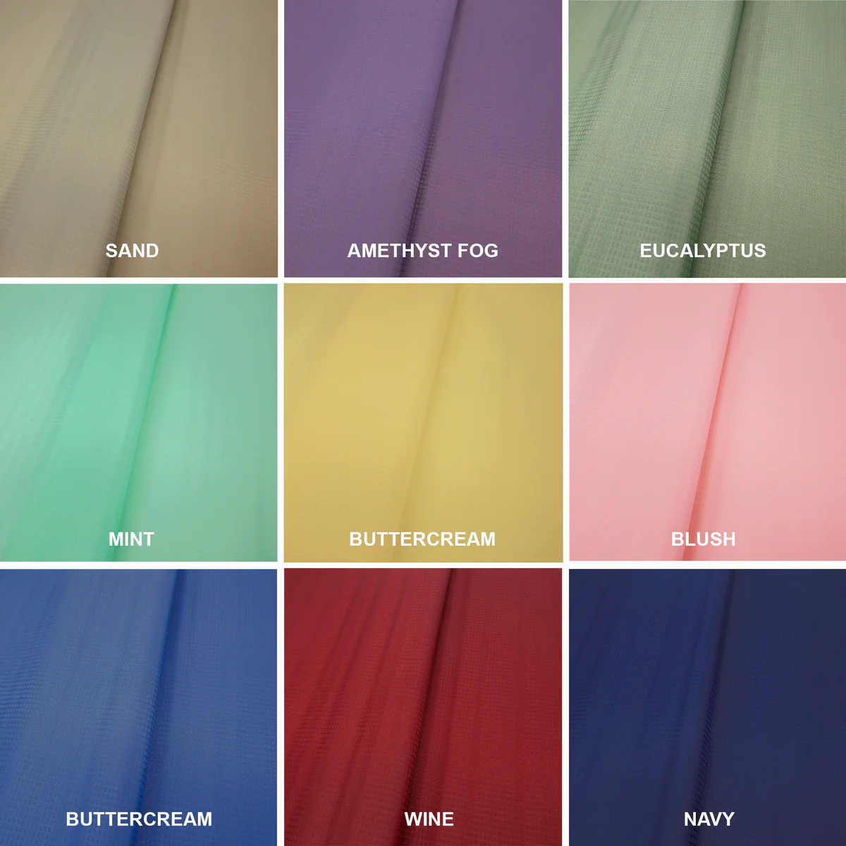 Oxford Weave Ripstop PU Nylon Waterproof Fabric – 18" x 58"