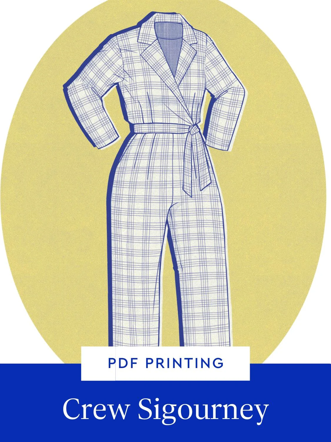 PDF Printing for CREW Sigourney Fabric Kit