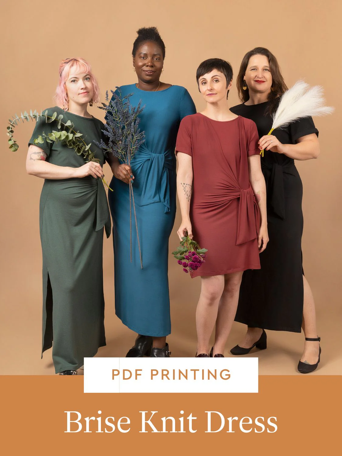 PDF Printing for Core Fabrics Brise Dress Fabric Kit