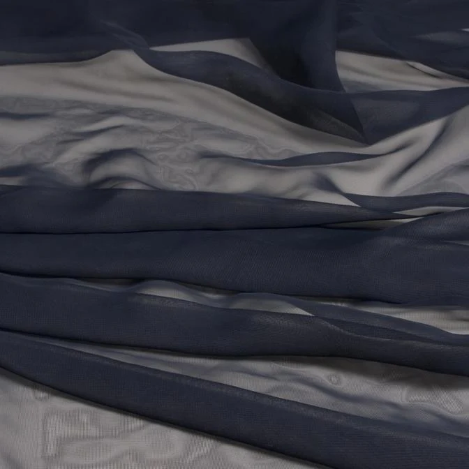 Polyester Chiffon 81160-Navy
