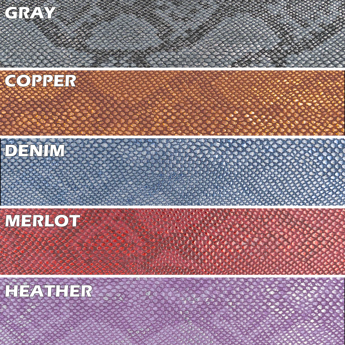 Python Embossed Vinyl 18" x 53" Roll