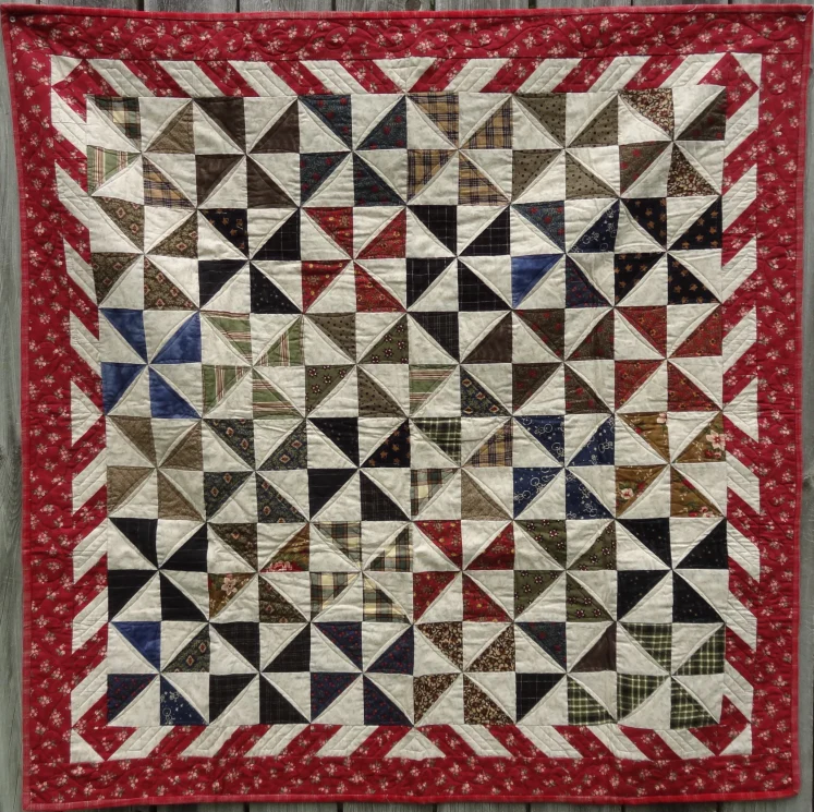Quilt-1039 - - Finished Quilt