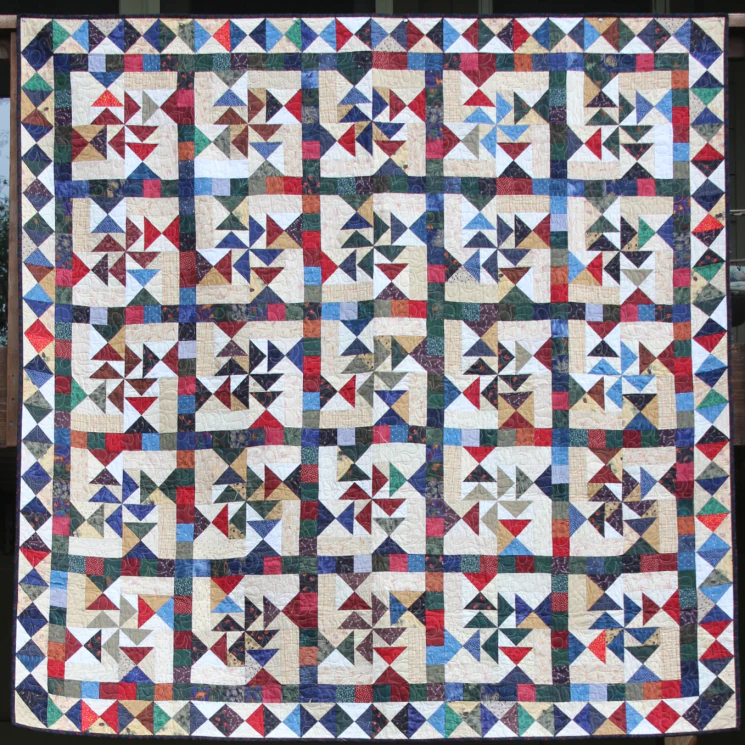 Quilt-1158 - - Finished Quilt