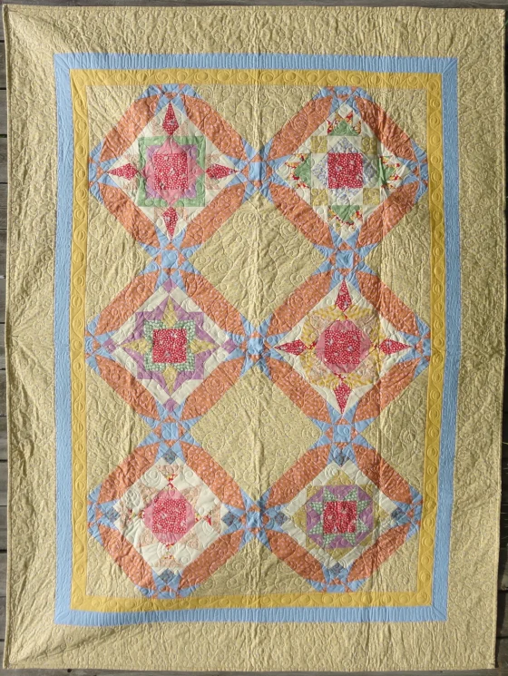 Quilt-1166 - - Finished Quilt