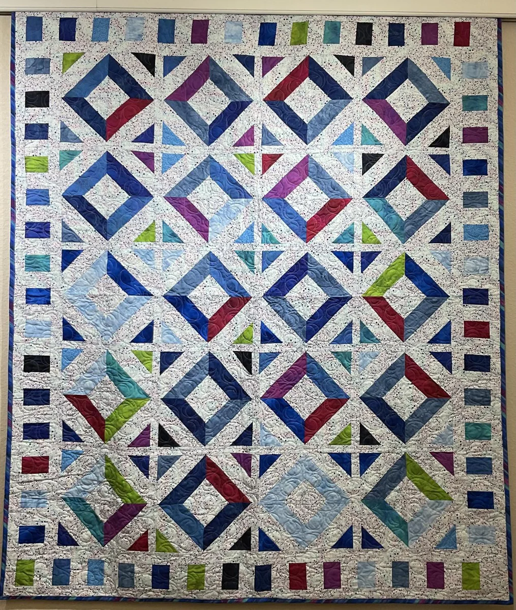 Quilt-Beach Braclets--57"x68"