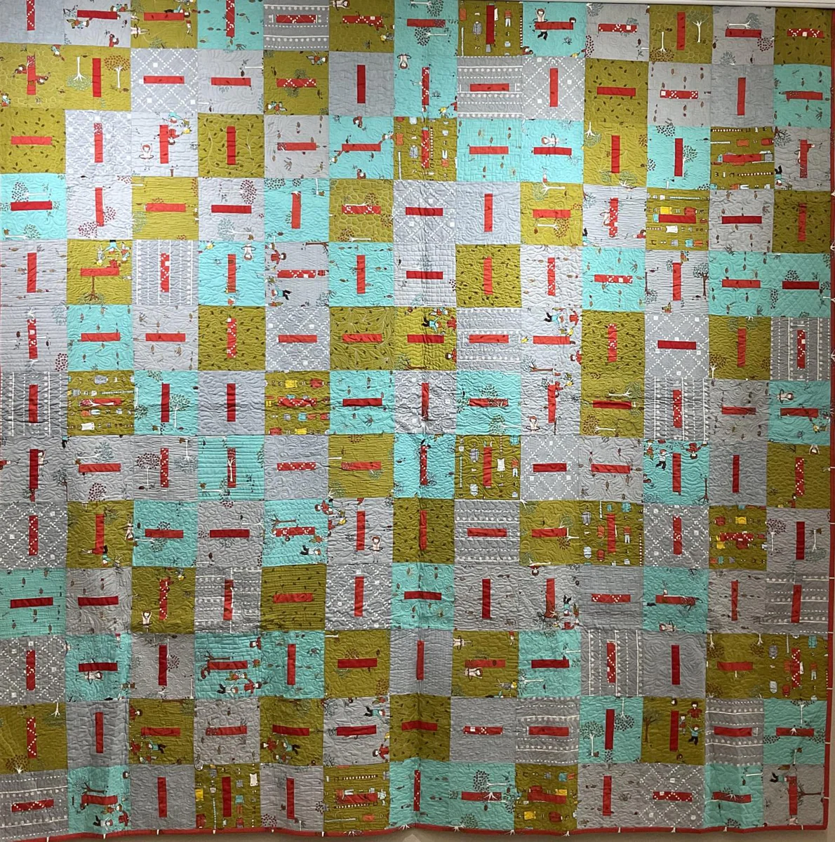 Quilt-Feng Shui --78"x78"