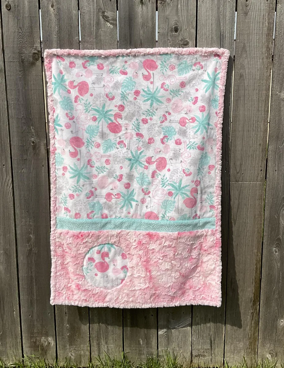 Quilt-Flamazing! Lullaby Quilt --28"x41"
