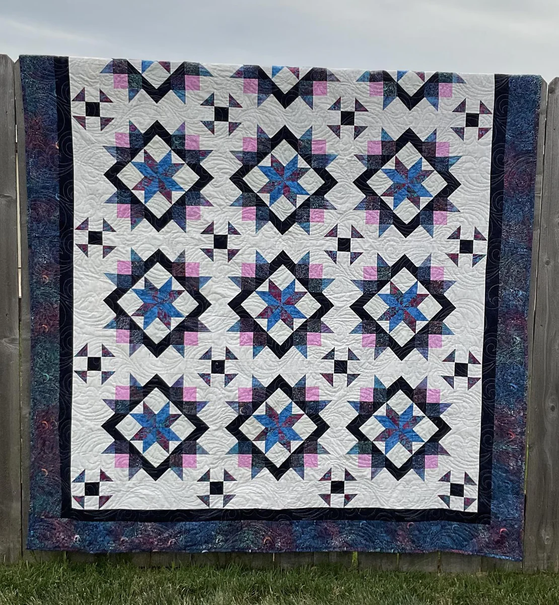 Quilt-Garden Party Batik --76"x90"