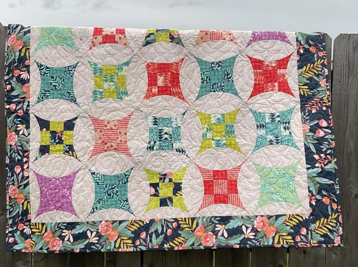 Quilt-Glorified 9 Patch w/ Tucker--44"x52"