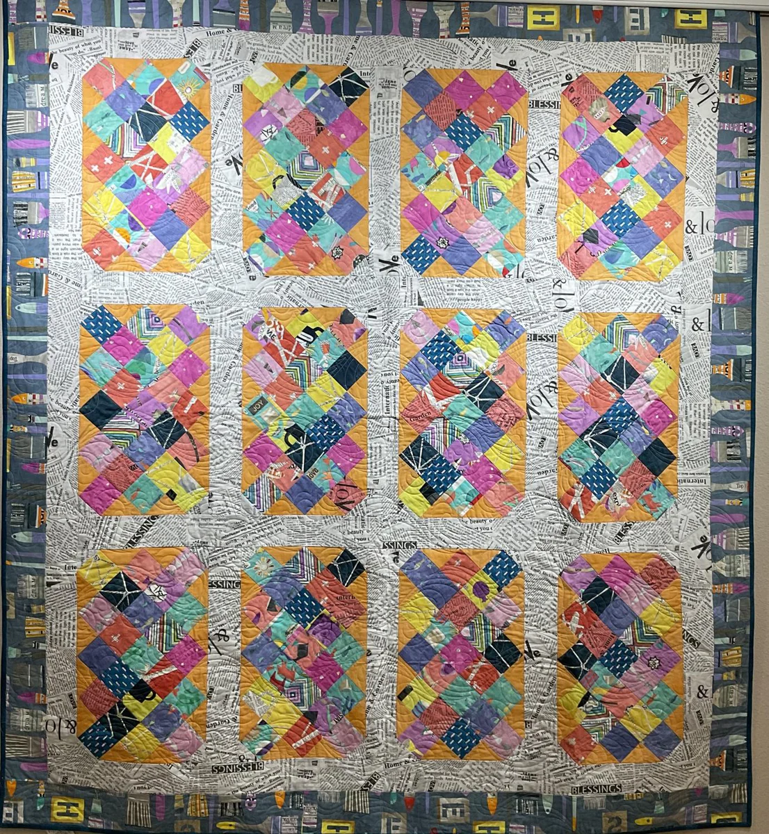 Quilt-Grandma Millies --70"x76"