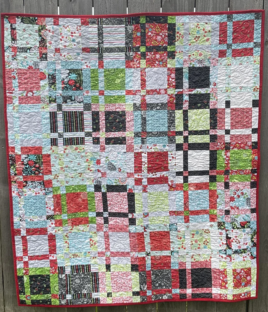 Quilt-Tartan Quilt--50"x57"