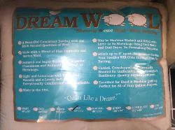 Quilters Dream Wool Batting Twin 93 x 72