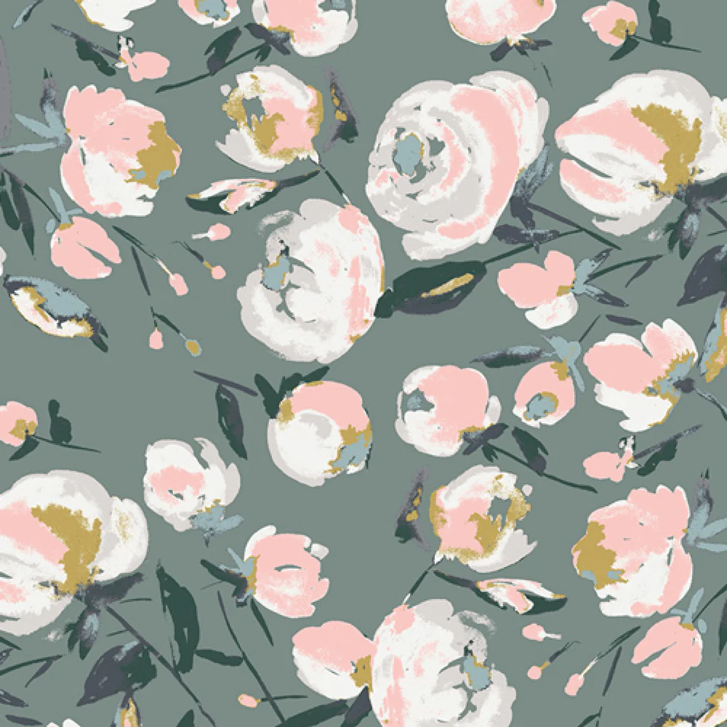 Remnant - Everlasting Blooms Rayon Challis - 2.35yd