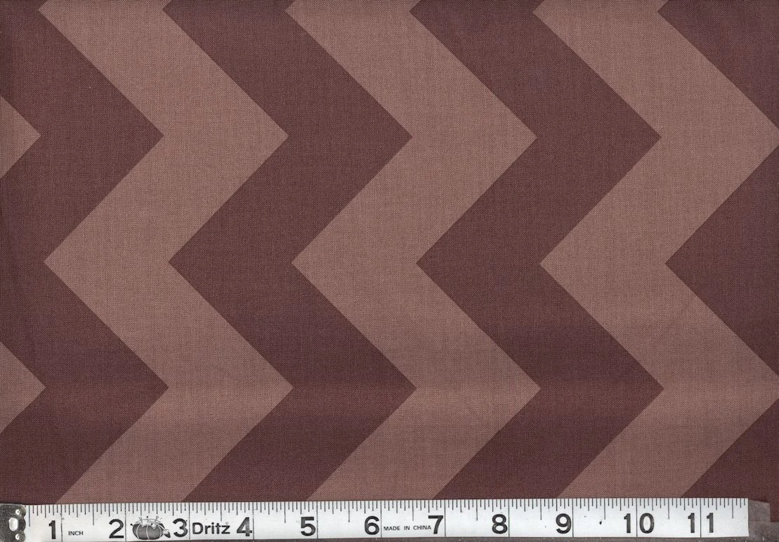 45" Riley Blake Large Chevron Brown