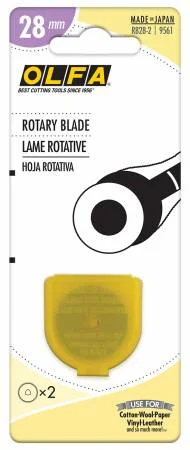 Olfa Rotary Blades -28mm 2 count