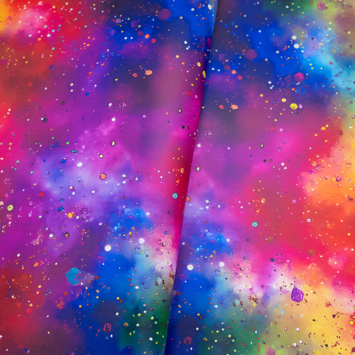 JelliRush™ - Rainbow Graffiti - Jelly Vinyl 18" x 53" Roll