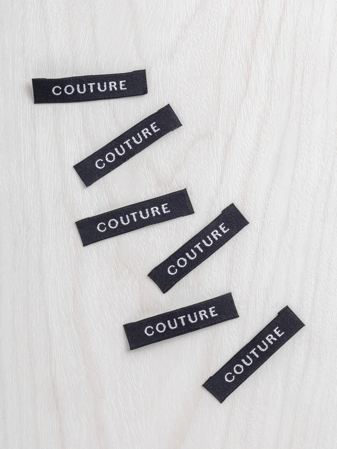 Core Fabrics Sewing Labels: 6 pack - Couture