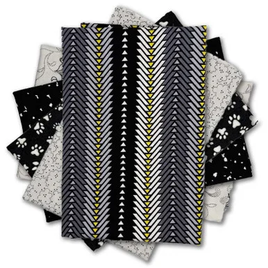 5Yd Bundle - Ebony & Ivory
