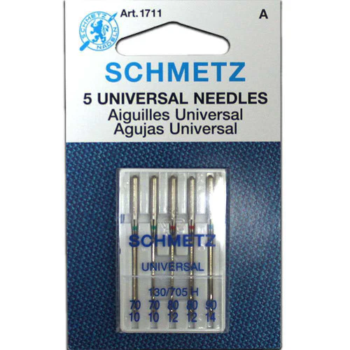 Schmetz Universal Needles Assorted - 70/80/90, 5 pack